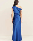 Shona Joy Tatum Gathered Maxi Dress Ultramarine