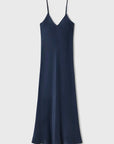 Silk Laundry 90s Slip Dress Midnight
