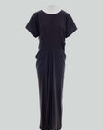 Rabens Saloner Phoenix Vinatge Jersey Dress Faded Black