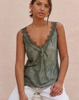 Charli Solange Camisole Khaki One Size
