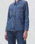 Agolde Glinda Shirt Rhythm