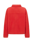 Araminta James Sherpa Zip Through Jacket Red Alert