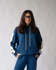 Araminta James 1984 Hoodie Midnight Blue