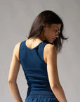 Araminta James Mio Tank Midnight Blue