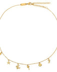 Arms of Eve Ariel Necklace Gold