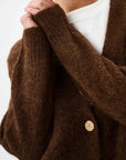 Roame Arthur Cardigan Mahogany