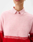 Roame Reggie Sweater Rose Ombre