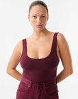 Merino Wool Tank — Mulberry | Nagnata