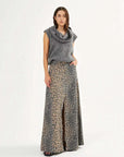 Rabens Saloner Natja Maxi Skirt Leopard