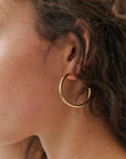 Anna Rossi Everyday Hoop Gold