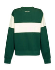 Araminta James 1982 Contrast Knit Sweater Forest