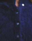 World Of Nomads Bella Cashmere Cardigan Navy