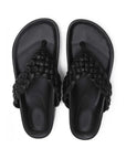 La Tribe Braided Sandal Black