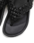 La Tribe Braided Sandal Black