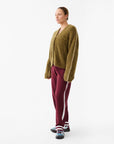 Nagnata Brushed Alpaca Cardigan Moss