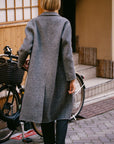 Indi and cold Abrigo Gris Vigore