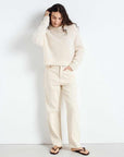 American Vintage Womens Jumper Bymi Pearl Melange