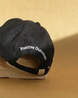 Gentle Habits Positive Outcomes Cap Black