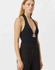 Camilla and Marc Lena Halter Top Black