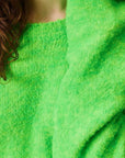 American Vintage Cikoya Womens Jumper Flashy Green