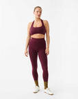 Nagnata Classic Wool Rib Legging Mulberry
