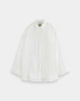 Scotch and Soda Core Linen Shirt White