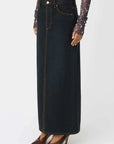 Camilla and Marc Phoebe Maxi Skirt Inky Black