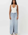 Camilla and Marc Phoebe Maxi Skirt Washed Blue