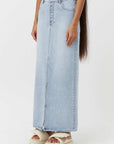 Camilla and Marc Phoebe Maxi Skirt Washed Blue