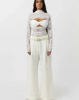 Camilla and Marc Amerie Wide Leg Pant White