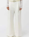 Camilla and Marc Amerie Wide Leg Pant White