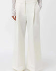 Marc Amerie Wide Leg Pant White
