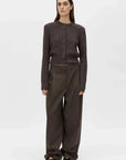 Camilla and Marc Botticino Knit Cardigan Chocolate