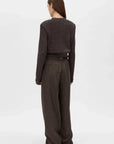 Camilla and Marc Botticino Knit Cardigan Chocolate