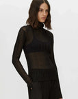 Camilla and Marc Elowen Top Black
