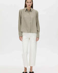 Camilla and Marc Illias Shirt Ash Stripe