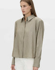 Camilla and Marc Illias Shirt Ash Stripe