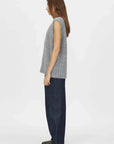 Camilla and Marc Izara Knit Vest Charcoal Navy