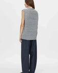 Camilla and Marc Izara Knit Vest Charcoal Navy