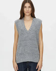 Camilla and Marc Izara Knit Vest Charcoal Navy