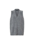 Camilla and Marc Izara Knit Vest Charcoal Navy