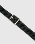 Camilla and Marc Jude Belt Black Silver
