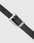 Camilla and Marc Lloyd Belt Black Silver