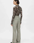 Camilla and Marc Plumage Long Sleeve Top Choc Plumage
