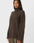 Camilla and Marc Romeo 2.0 Funnel Neck Chocolate Melange