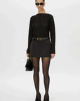 Camilla and Marc Daniella Knit Top Black