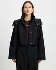 Camilla and Marc Cella Short Puffer Black
