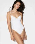 C.Design Structured Maillot Ivory