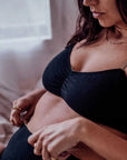 Roy Cotton Black Bralette