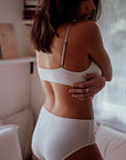 Bimby and Roy Cotton White Bralette